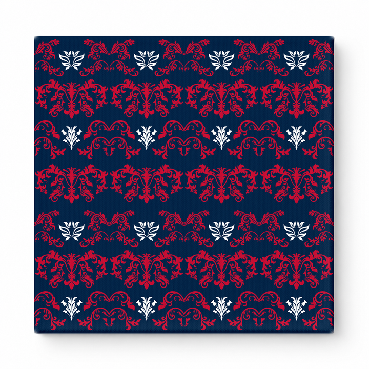 Navy & Red Baroque — National Football Teams