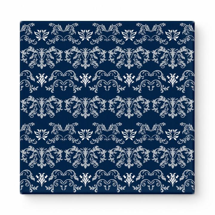 Navy & White Baroque — National Football Teams