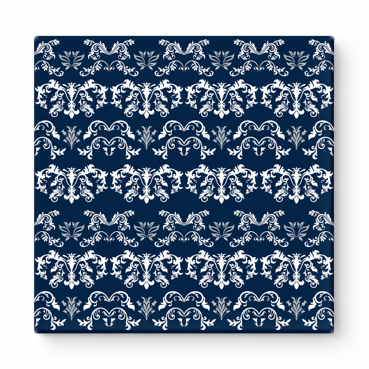 Navy & White Baroque — National Football Teams