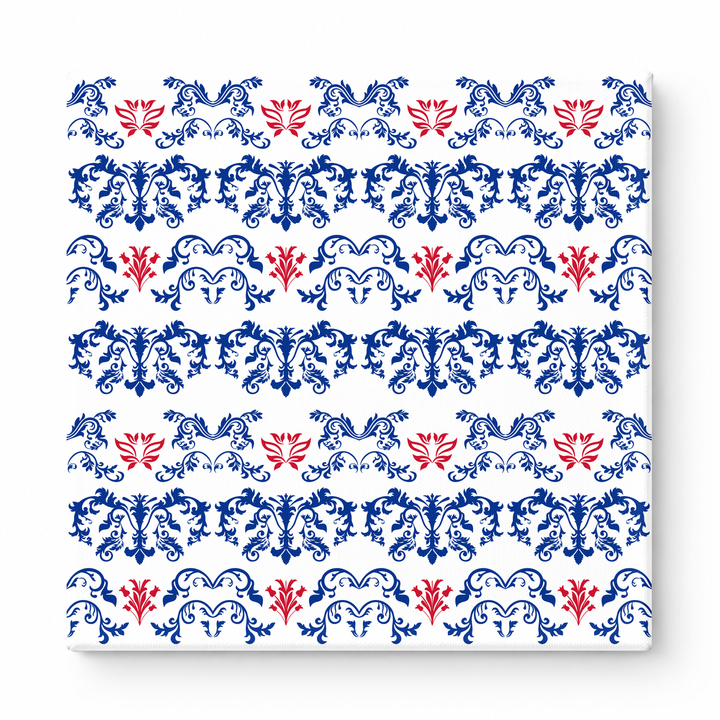 Navy & Red Baroque — National Football Teams