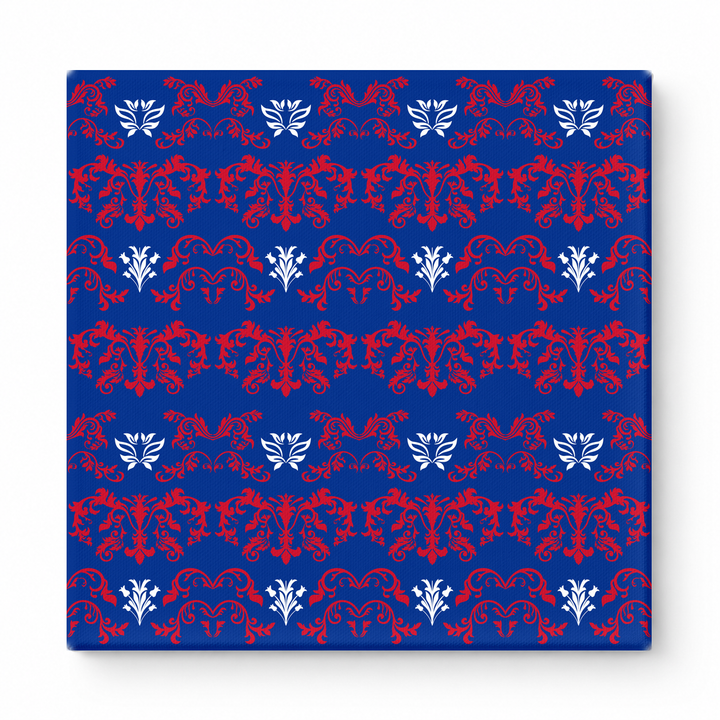 Navy & Red Baroque — National Football Teams