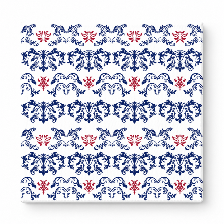Navy & Cream Baroque — National Football Teams