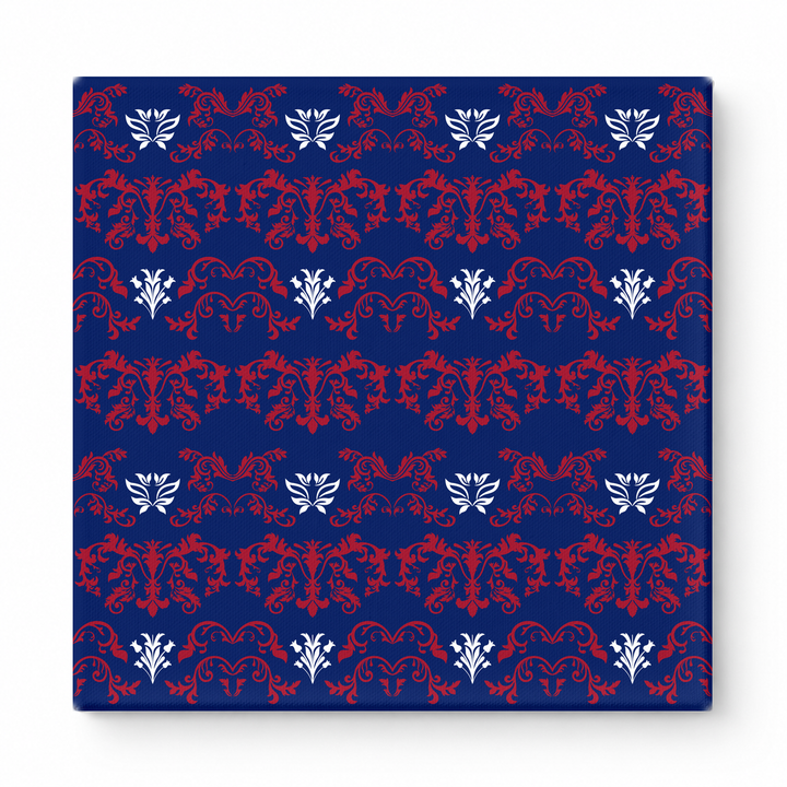 Navy & Red Baroque — National Football Teams