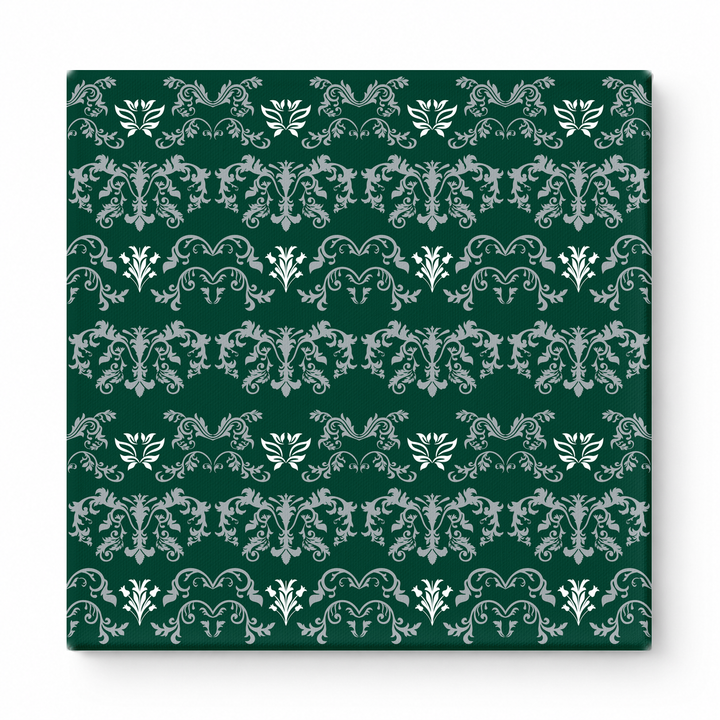 Forest Green & Silver Baroque — National Football Teams