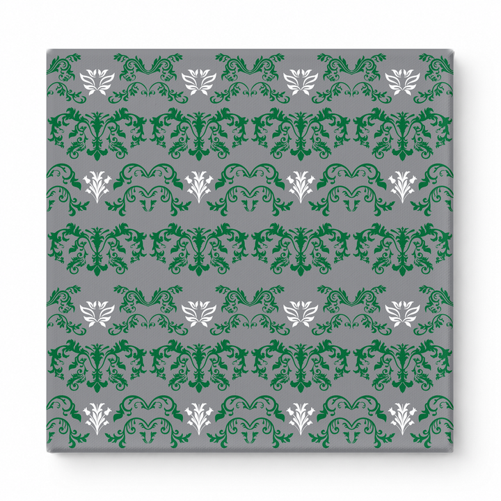 Gray & Forest Green Baroque — National Football Teams