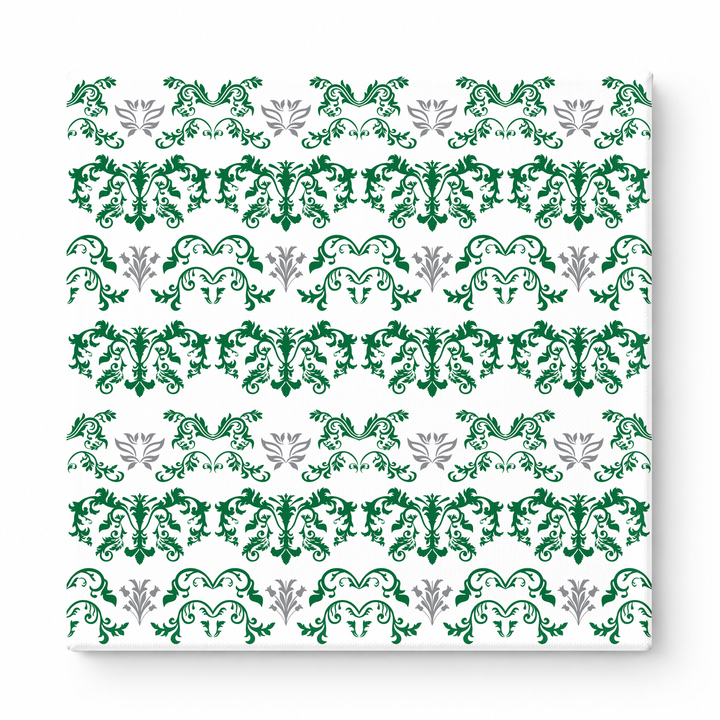 Forest Green & Silver Baroque — National Football Teams