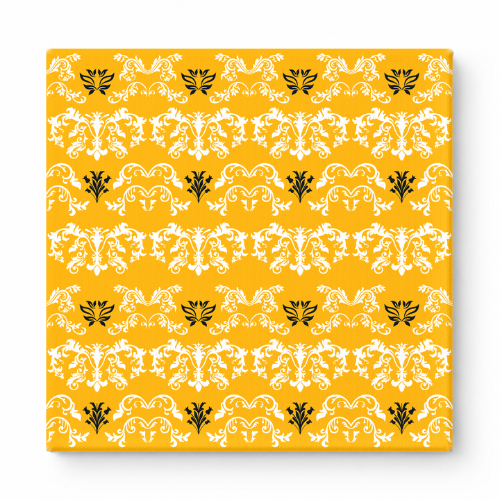 Gold & White Baroque — National Football Teams