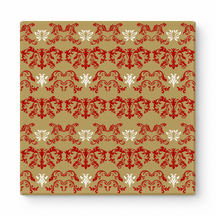 Gold & Red Baroque — National Football Teams