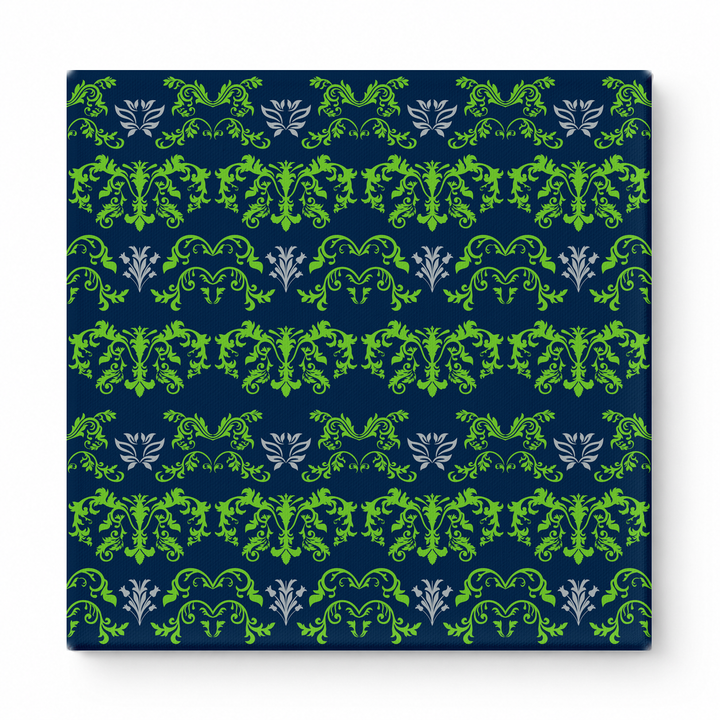 Navy & Lime Green Baroque — National Football Teams