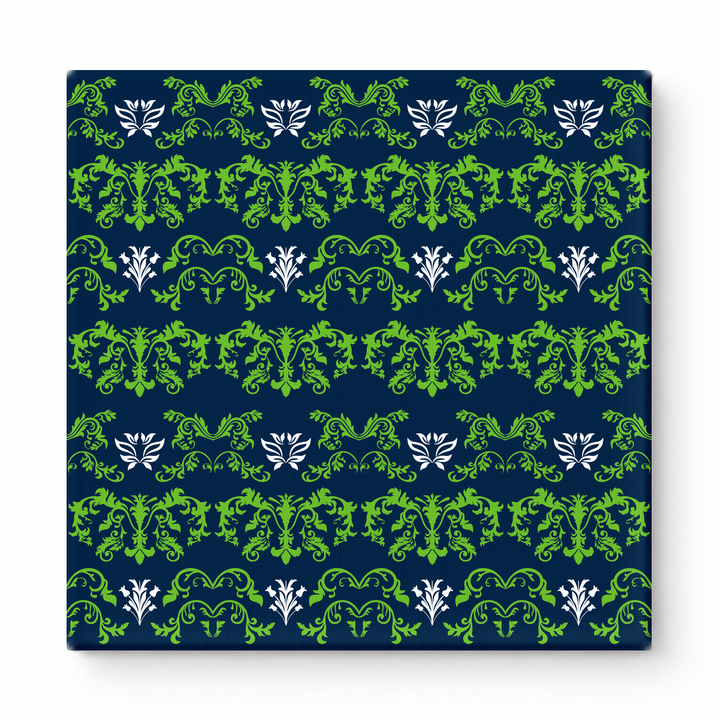 Navy & Lime Green Baroque — National Football Teams