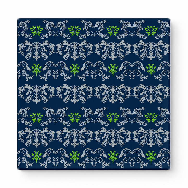 Navy & Silver Baroque — National Football Teams