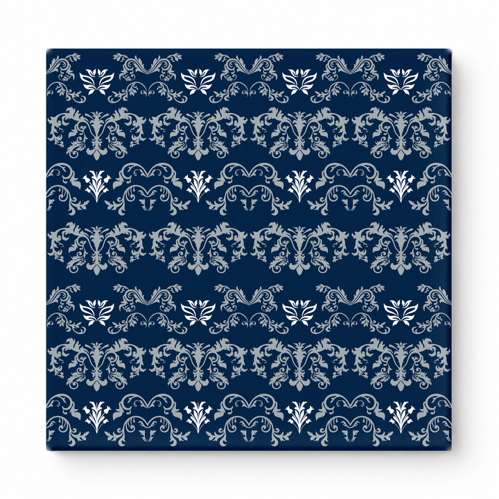 Navy & Silver Baroque — National Football Teams