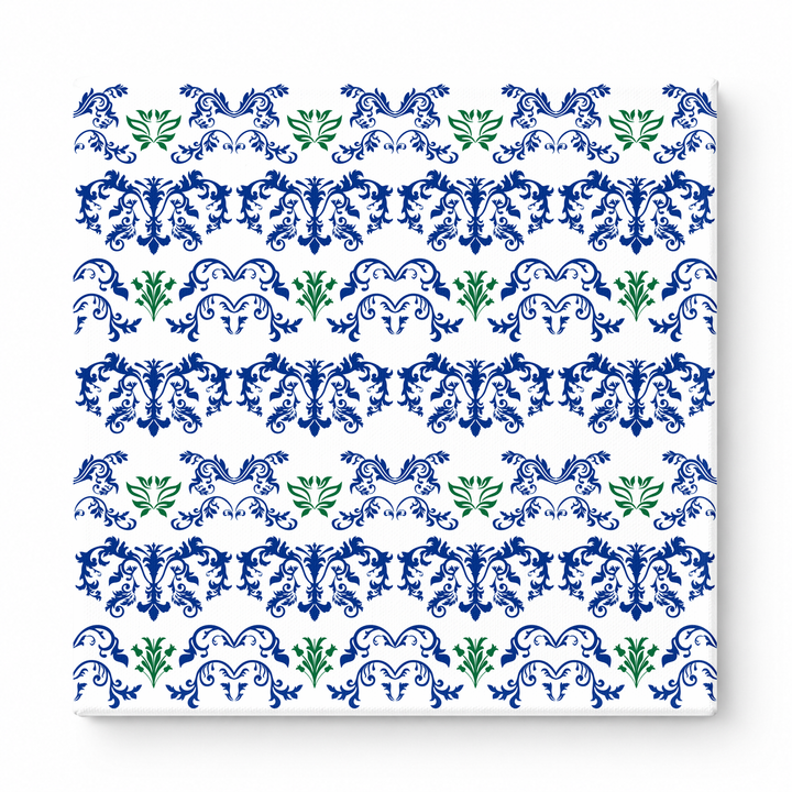 Navy & Green Baroque — National Football Teams