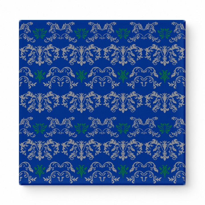 Royal Blue & Silver Baroque — National Football Teams