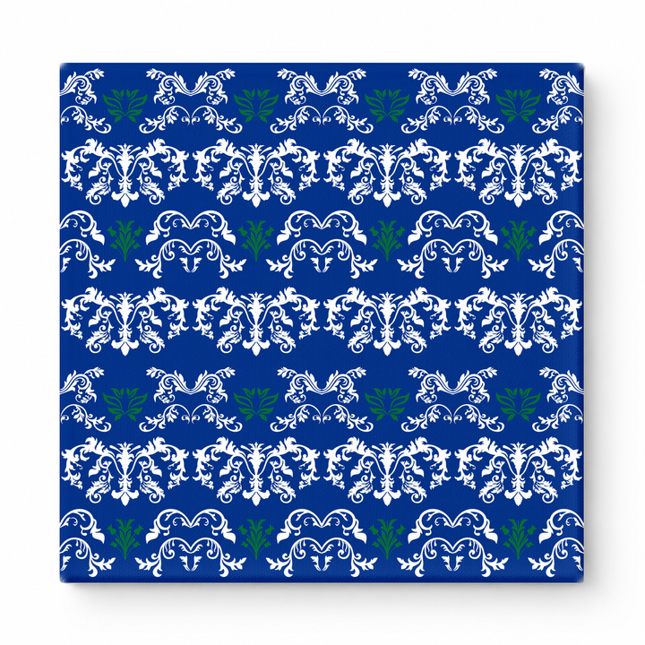 Navy & White Baroque — National Football Teams