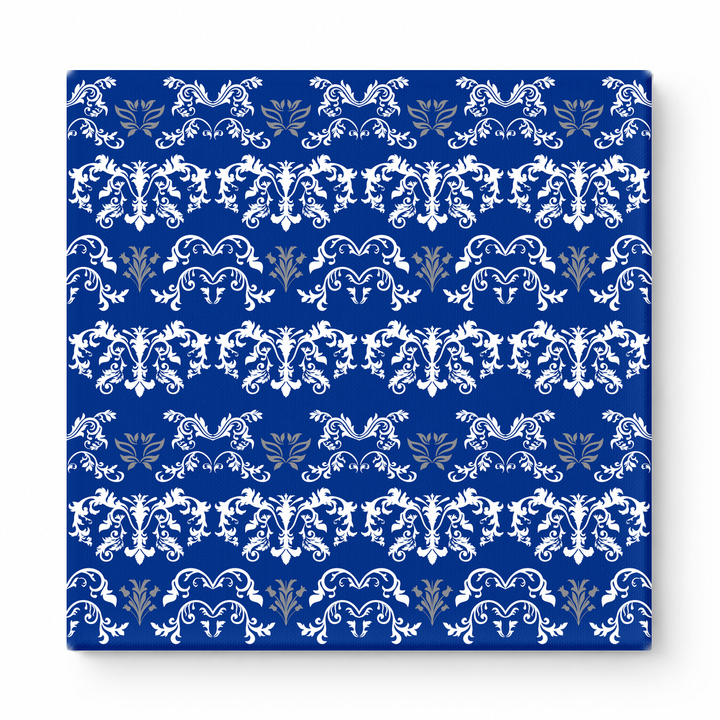 Royal Blue & White Baroque — National Football Teams