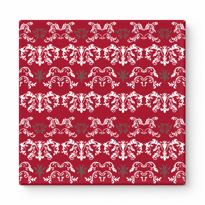 Burgundy & White Baroque — National Football Teams
