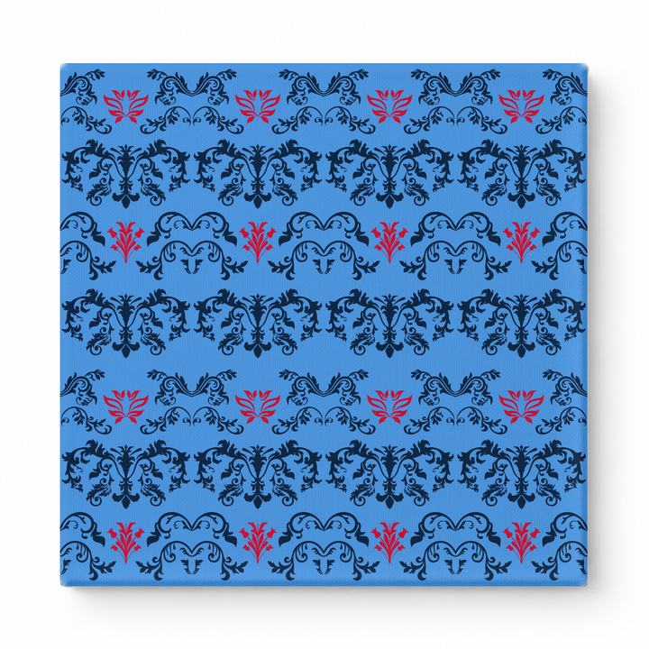 Sky Blue & Navy Baroque — National Football Teams