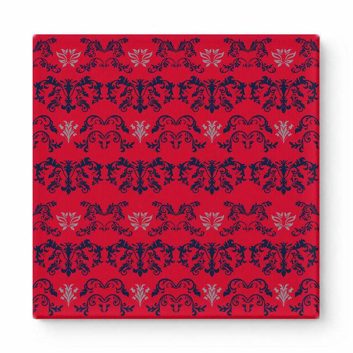 Red & Navy Baroque — National Football Teams