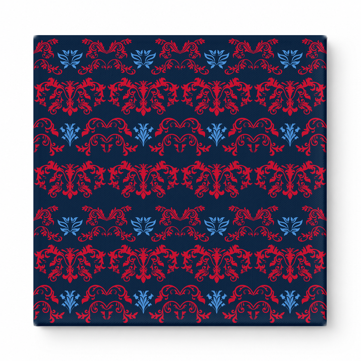 Navy & Red Baroque — National Football Teams