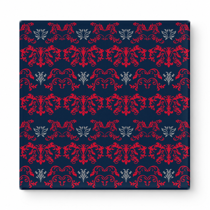 Navy & Red Baroque — National Football Teams