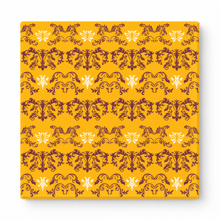 Gold & Burgundy Baroque — National Football Teams