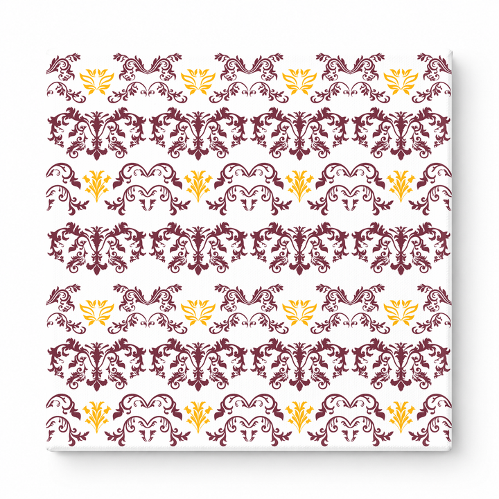 Maroon & Gold Baroque — National Football Teams