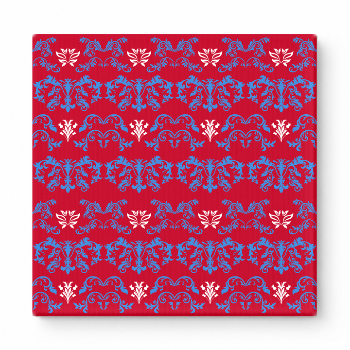 Red & Blue Baroque — National Football Teams