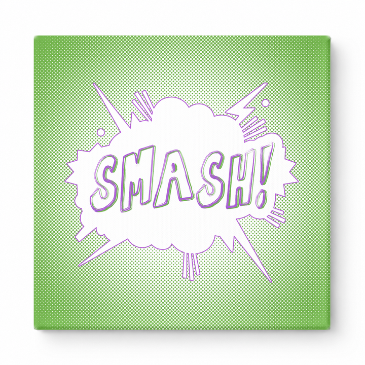Smash! — Pop Art Halftone