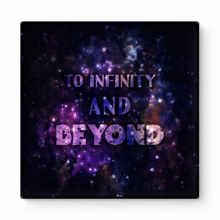 TO Infinity and Beyond — Galaxy Nebula Print