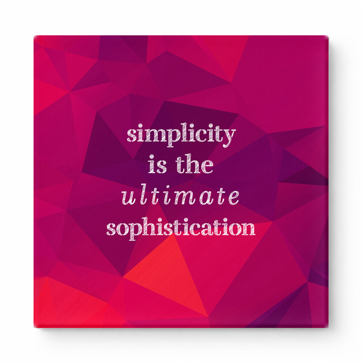 Simplicity Is the Ultimate Sophistication — Geometric Low-Poly