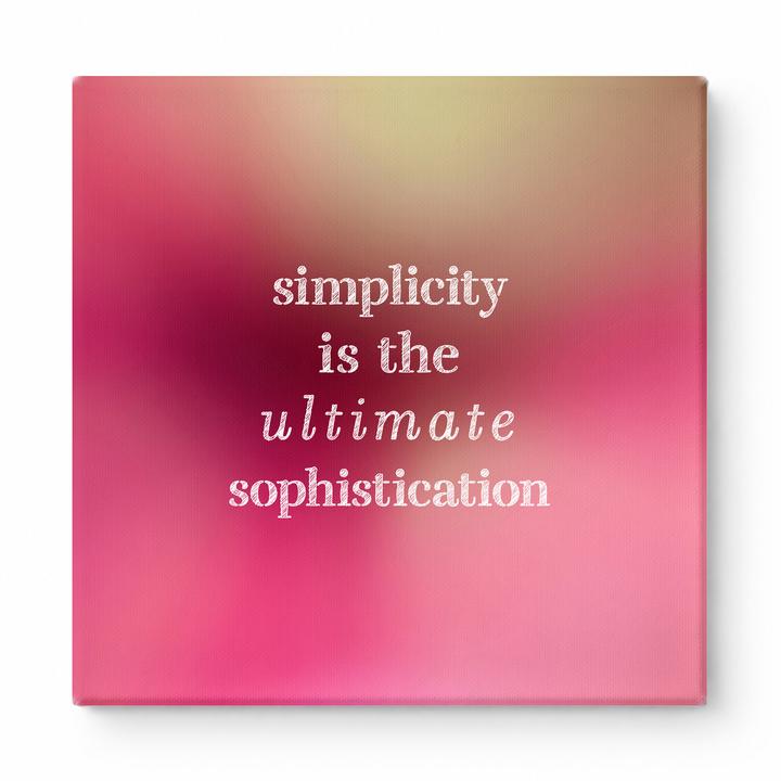 Simplicity Is the Ultimate Sophistication — Geometric Low-Poly