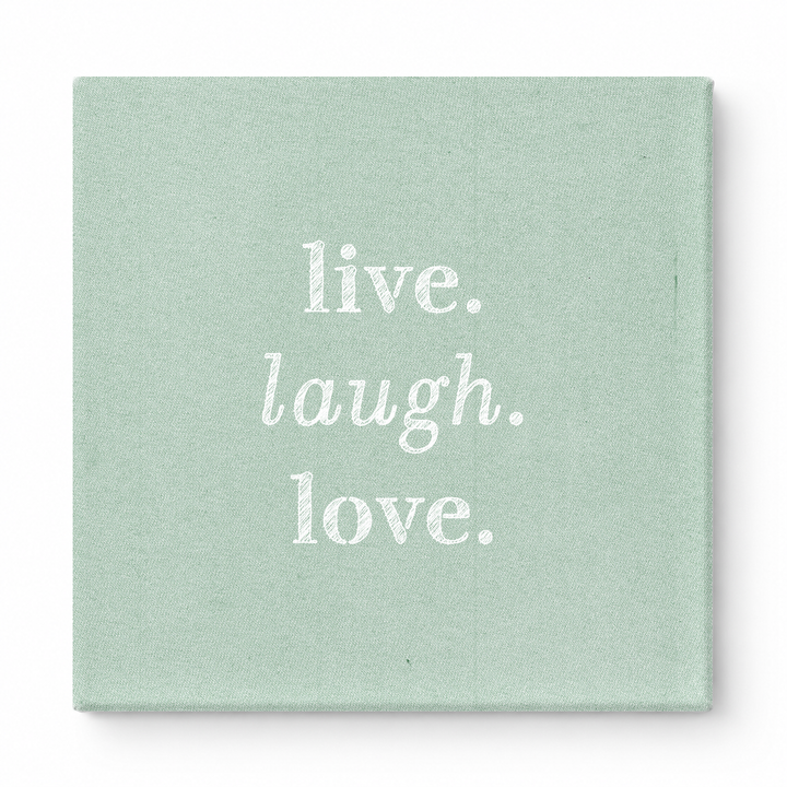 Live. Laugh. Love — Soft Watercolor Wash