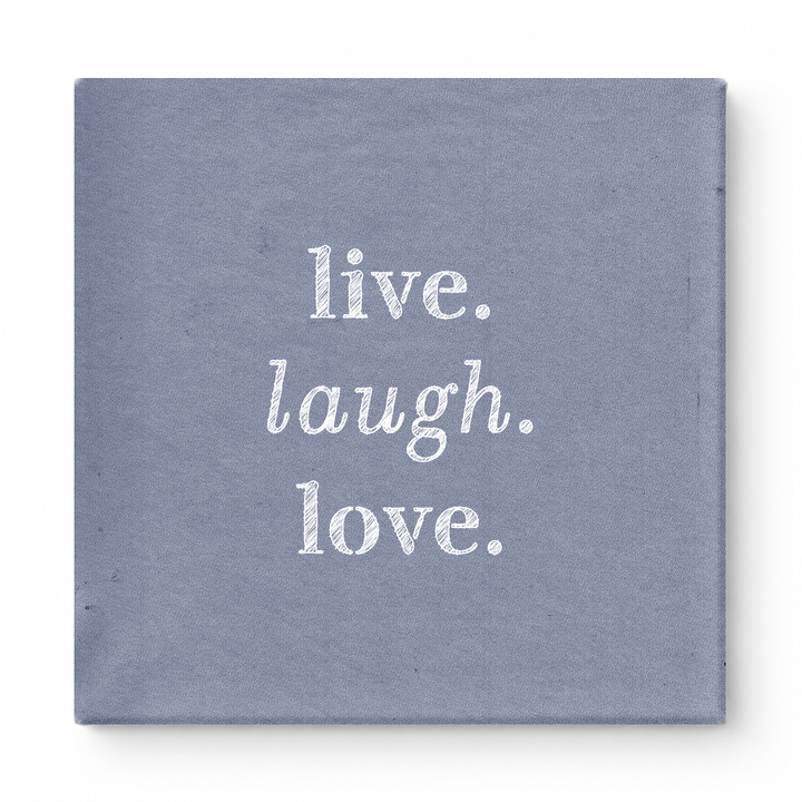Live. Laugh. Love — Soft Watercolor Wash