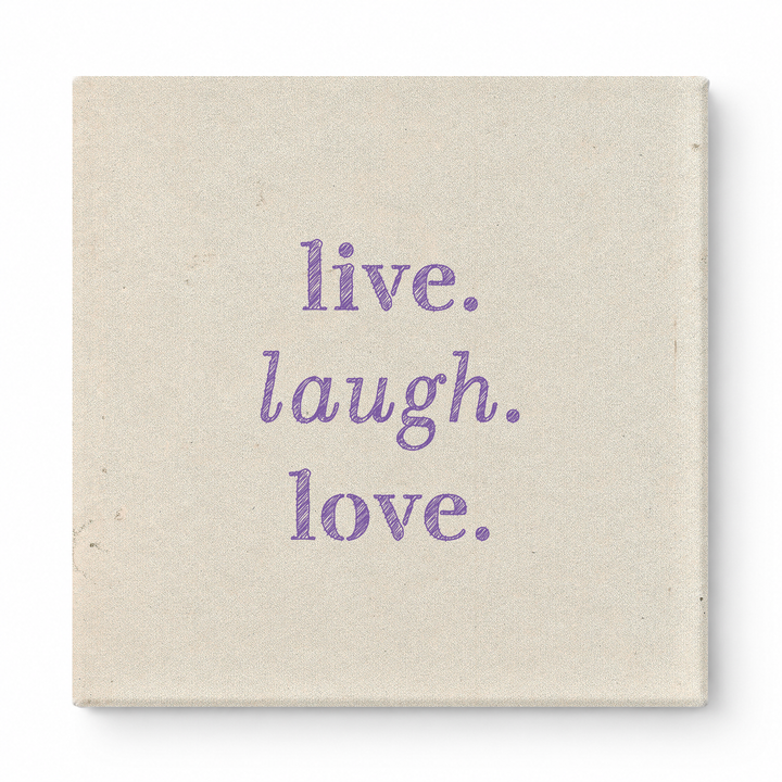 Live. Laugh. Love — Soft Watercolor Wash