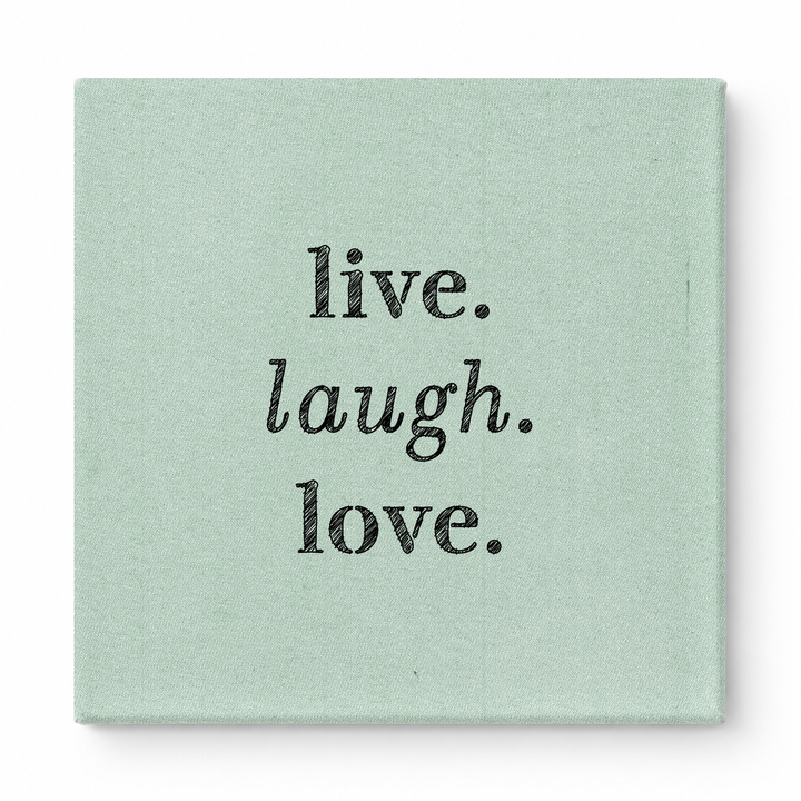 Live. Laugh. Love — Soft Watercolor Wash
