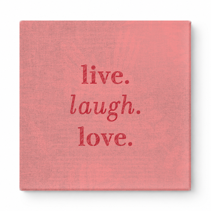 Live. Laugh. Love — Soft Watercolor Wash