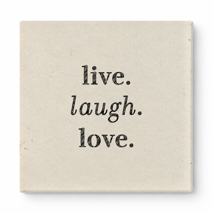 Live. Laugh. Love — Soft Watercolor Wash