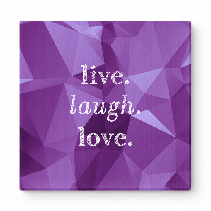 Live. Laugh. Love — Soft Watercolor Wash