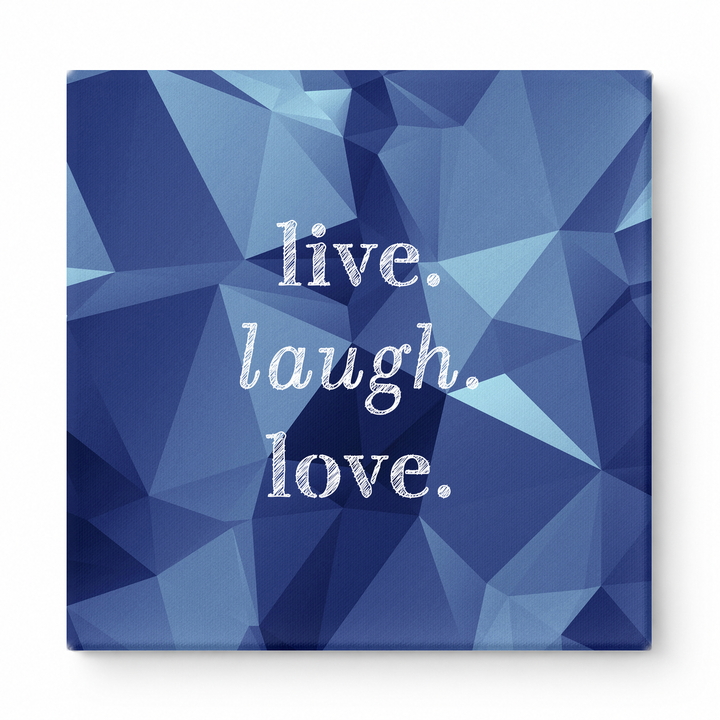 Live. Laugh. Love — Soft Watercolor Wash