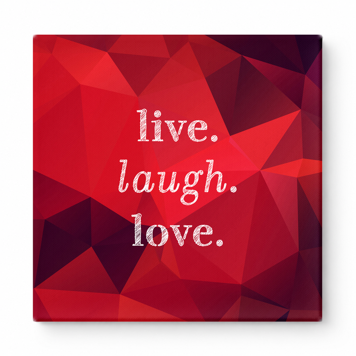 Live. Laugh. Love — Soft Watercolor Wash