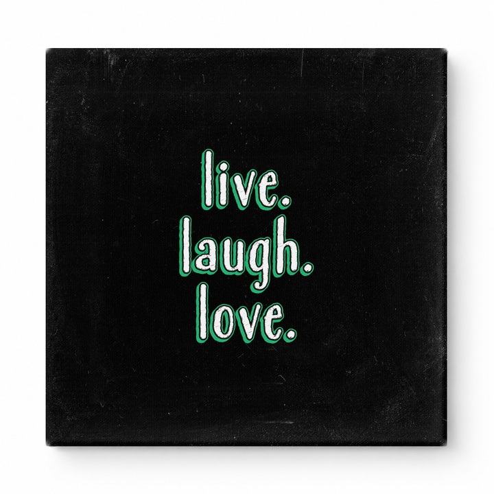 Live. Laugh. Love — Soft Watercolor Wash