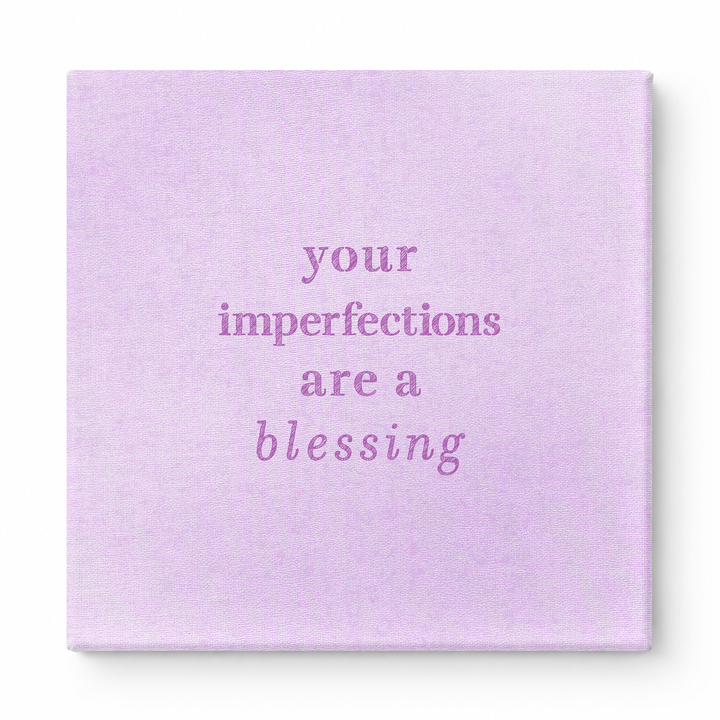 Your Imperfections Are a Blessing — Chalkboard Lettering