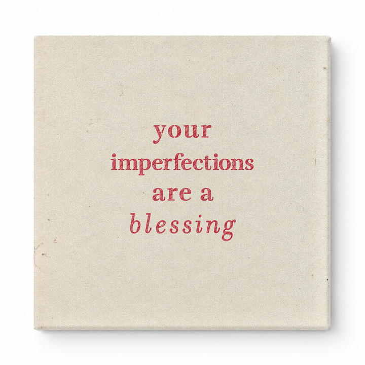 Your Imperfections Are a Blessing — Chalkboard Lettering