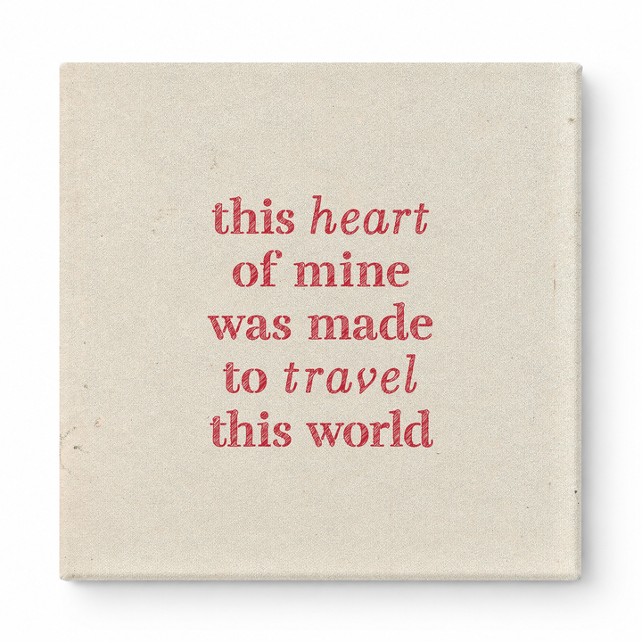 This Heart of Mine Was Made to Travel This World — Geometric Low-Poly