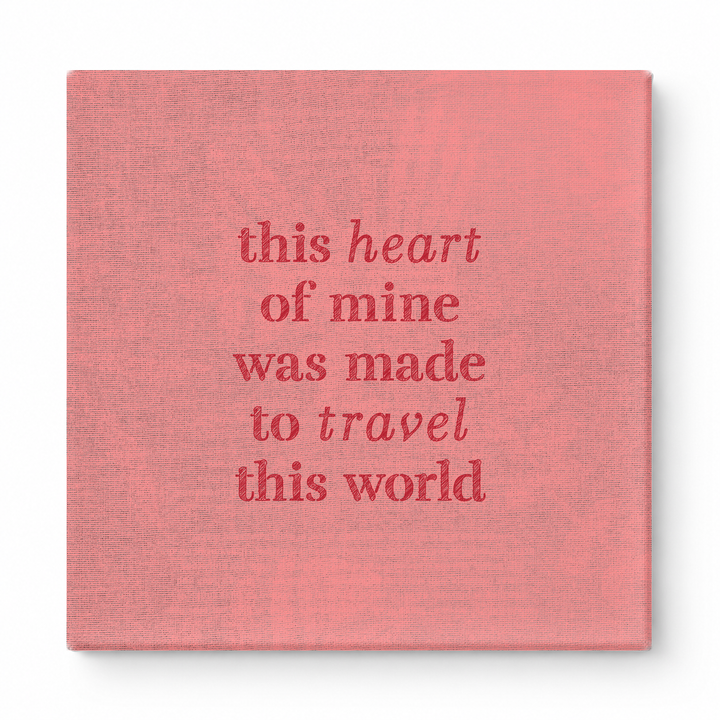 This Heart of Mine Was Made to Travel This World — Geometric Low-Poly