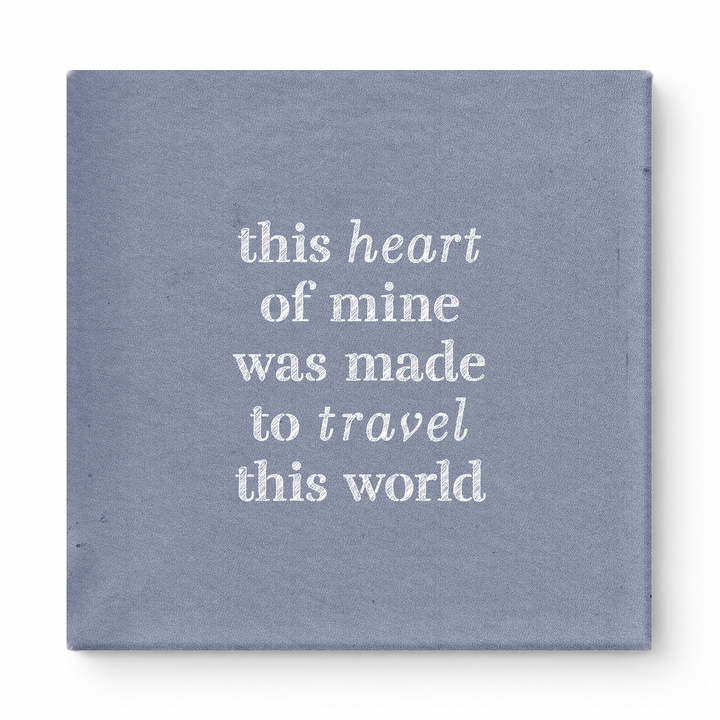 This Heart of Mine Was Made to Travel This World — Geometric Low-Poly