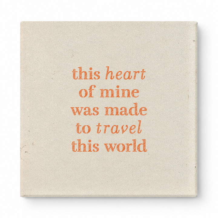 This Heart of Mine Was Made to Travel This World — Geometric Low-Poly