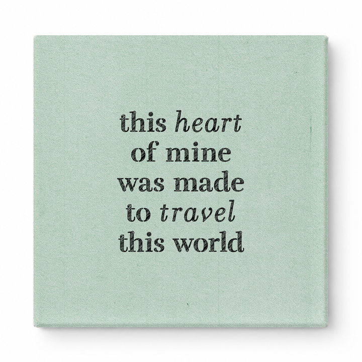 This Heart of Mine Was Made to Travel This World — Geometric Low-Poly