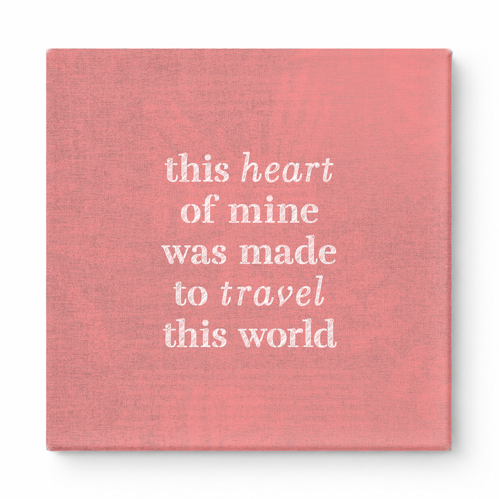 This Heart of Mine Was Made to Travel This World — Geometric Low-Poly